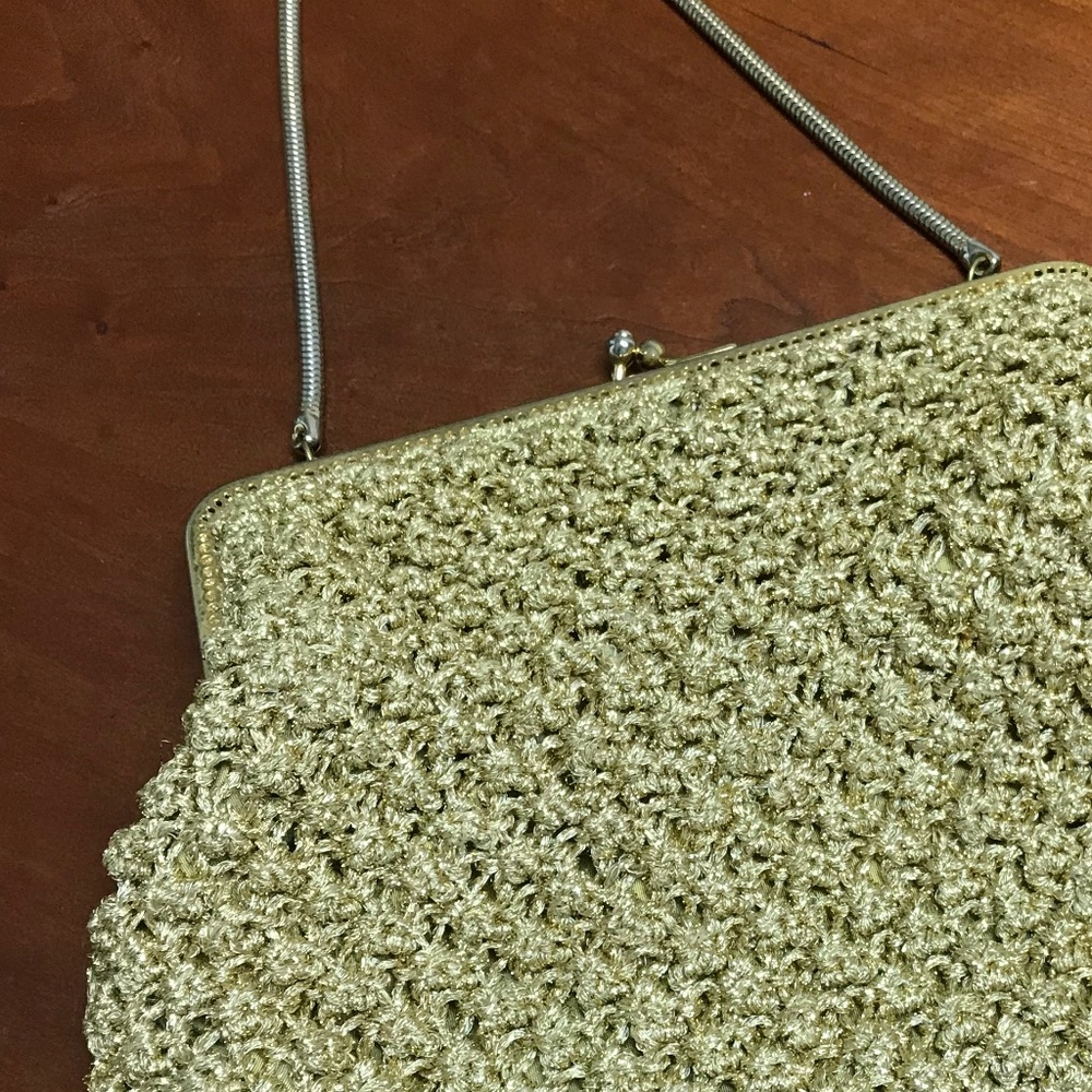 Gold Vintage purse
